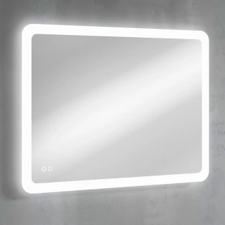 Spejl Lumia med LED Belysning 80x60 cm